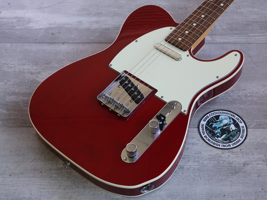 2006 Fender Japan TL62B-TX '62 Reissue Bound Telecaster (Transparent Red)
