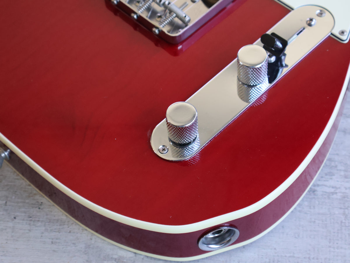 2006 Fender Japan TL62B-TX '62 Reissue Bound Telecaster (Transparent Red)