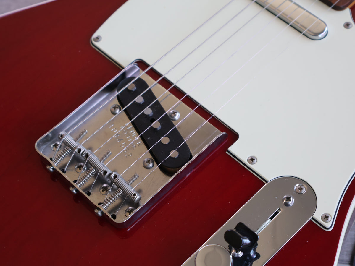 2006 Fender Japan TL62B-TX '62 Reissue Bound Telecaster (Transparent Red)