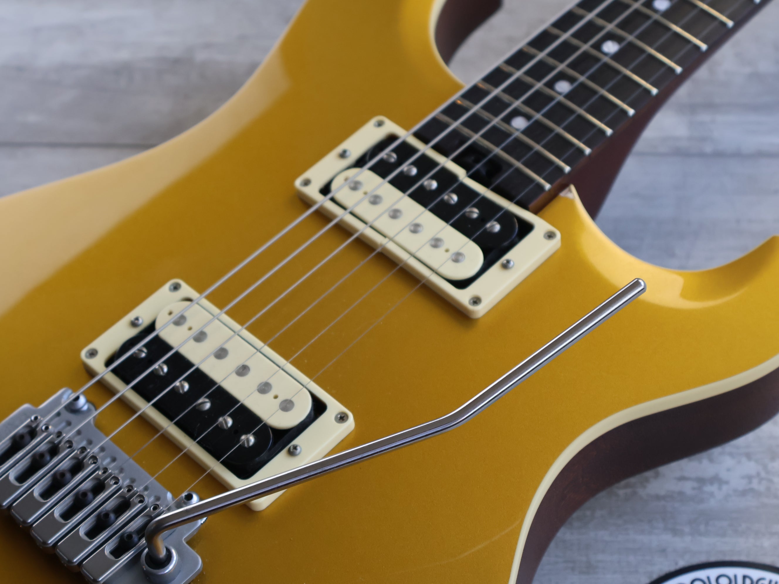 2010 Greco EW-88 Double Cutaway (Gold Top) – Cool Old Guitars