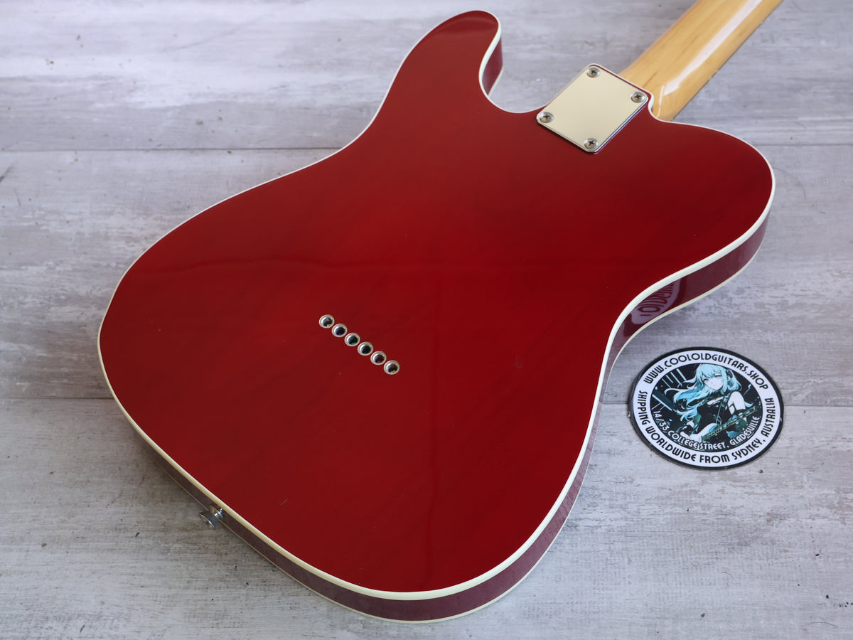 2006 Fender Japan TL62B-TX '62 Reissue Bound Telecaster (Transparent Red)