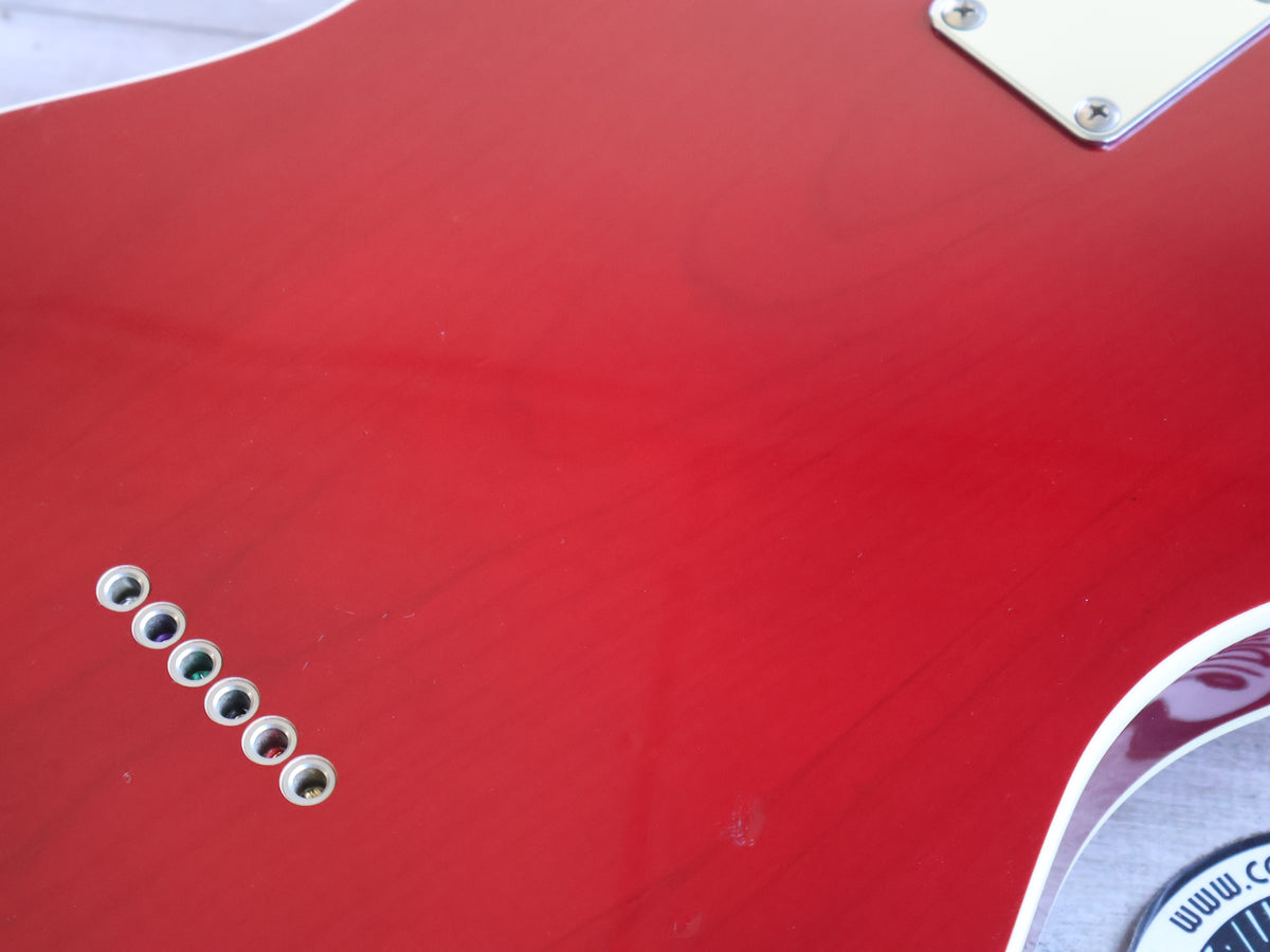 2006 Fender Japan TL62B-TX '62 Reissue Bound Telecaster (Transparent Red)