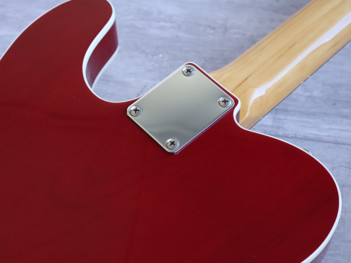 2006 Fender Japan TL62B-TX '62 Reissue Bound Telecaster (Transparent Red)