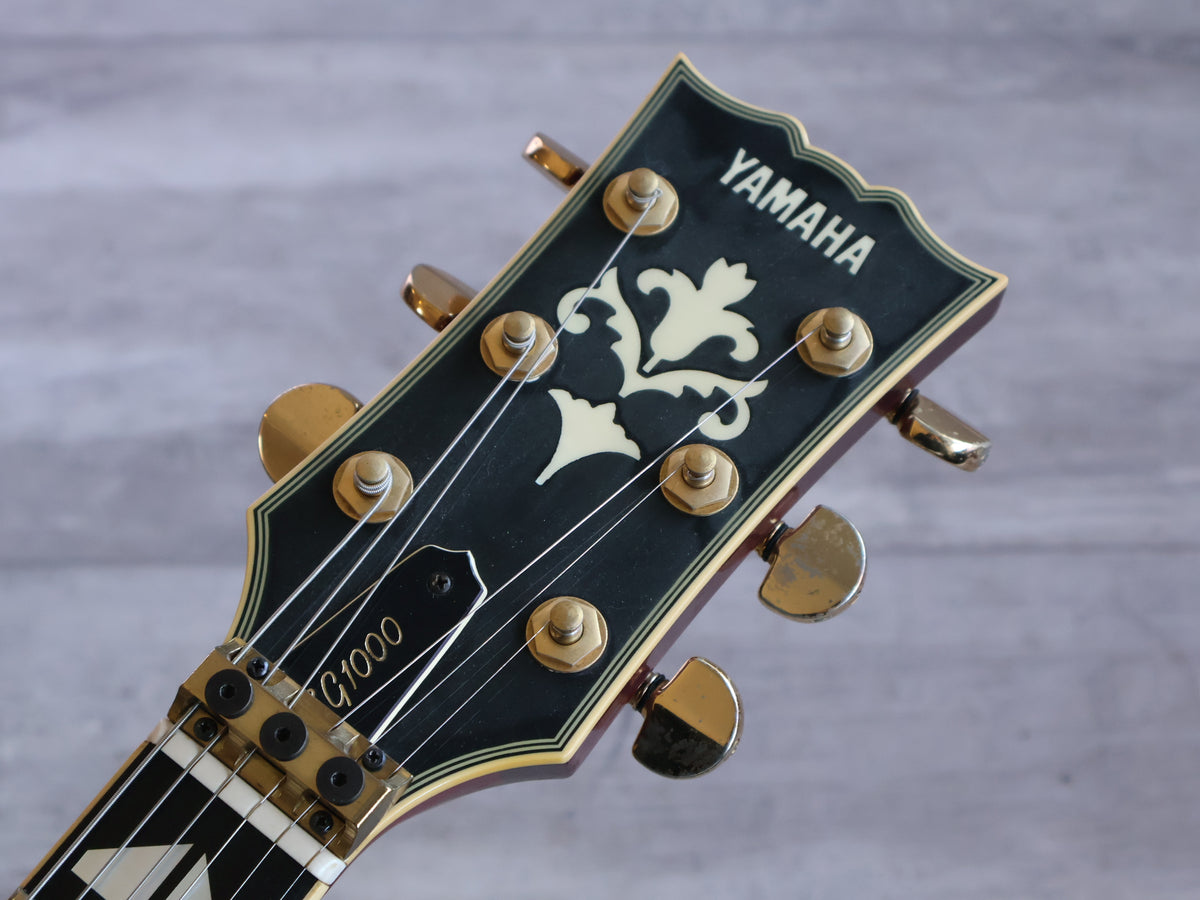1981 Yamaha Japan SG-1000 Double Cutaway w/Kahler  (Cherry Sunburst)