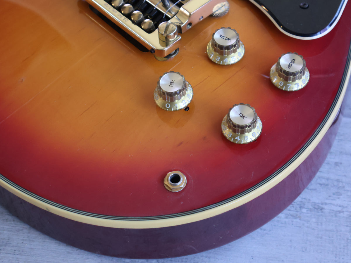 1981 Yamaha Japan SG-1000 Double Cutaway w/Kahler  (Cherry Sunburst)