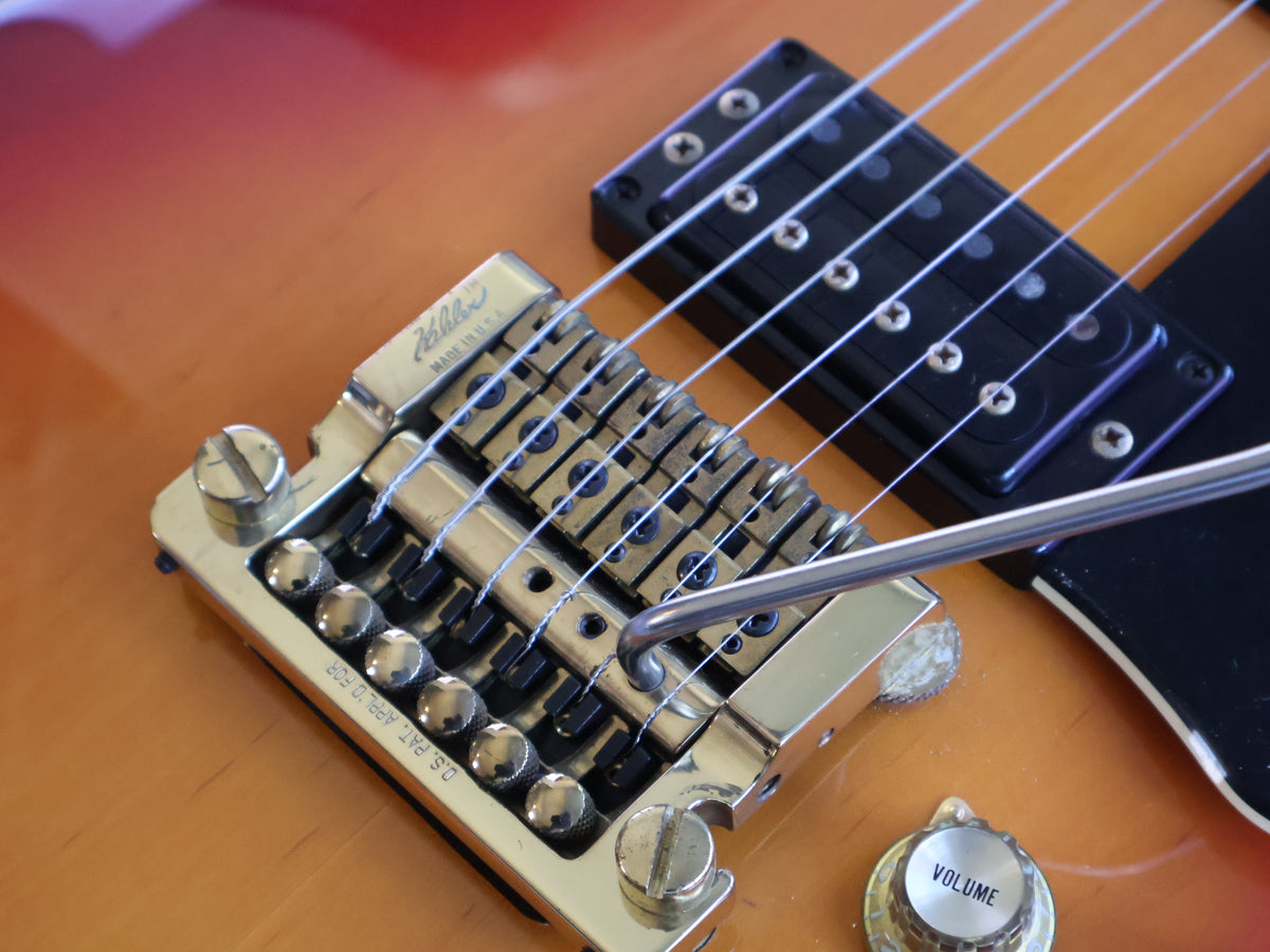 1981 Yamaha Japan SG-1000 Double Cutaway w/Kahler  (Cherry Sunburst)