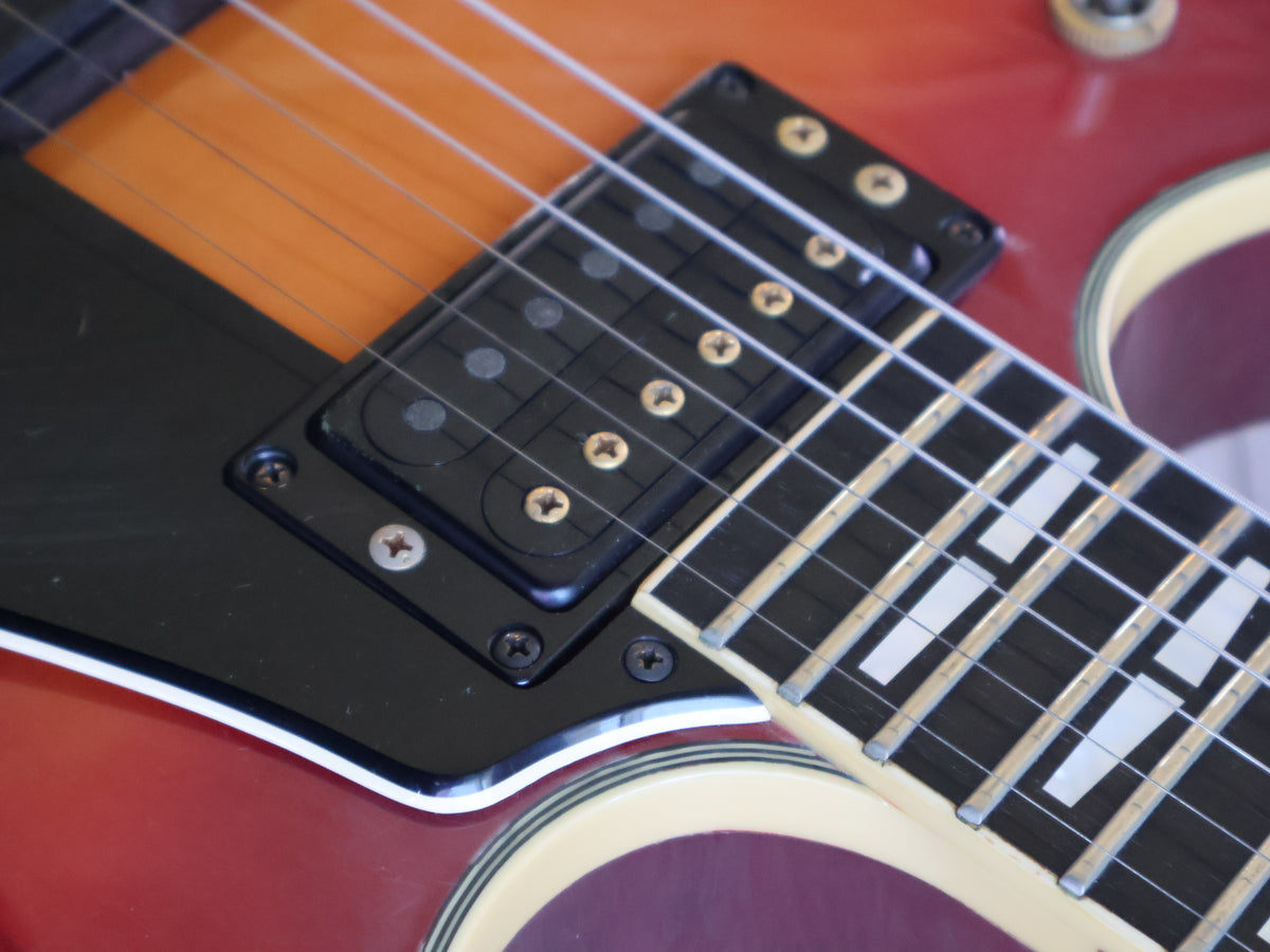1981 Yamaha Japan SG-1000 Double Cutaway w/Kahler  (Cherry Sunburst)