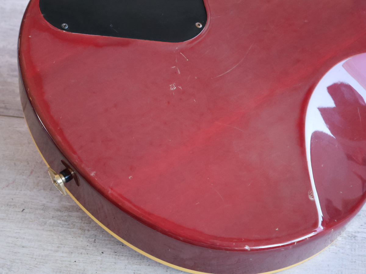 1981 Yamaha Japan SG-1000 Double Cutaway w/Kahler  (Cherry Sunburst)