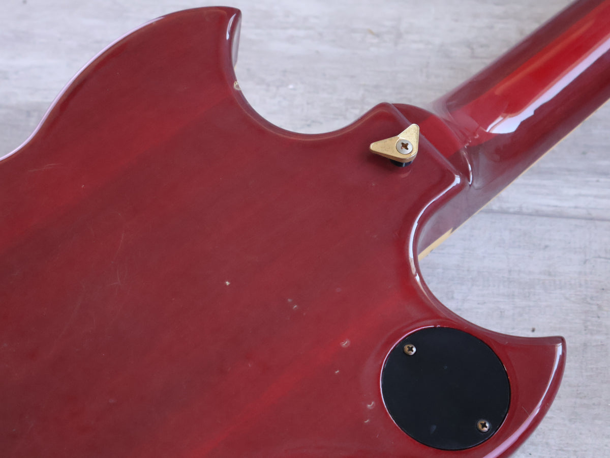 1981 Yamaha Japan SG-1000 Double Cutaway w/Kahler  (Cherry Sunburst)