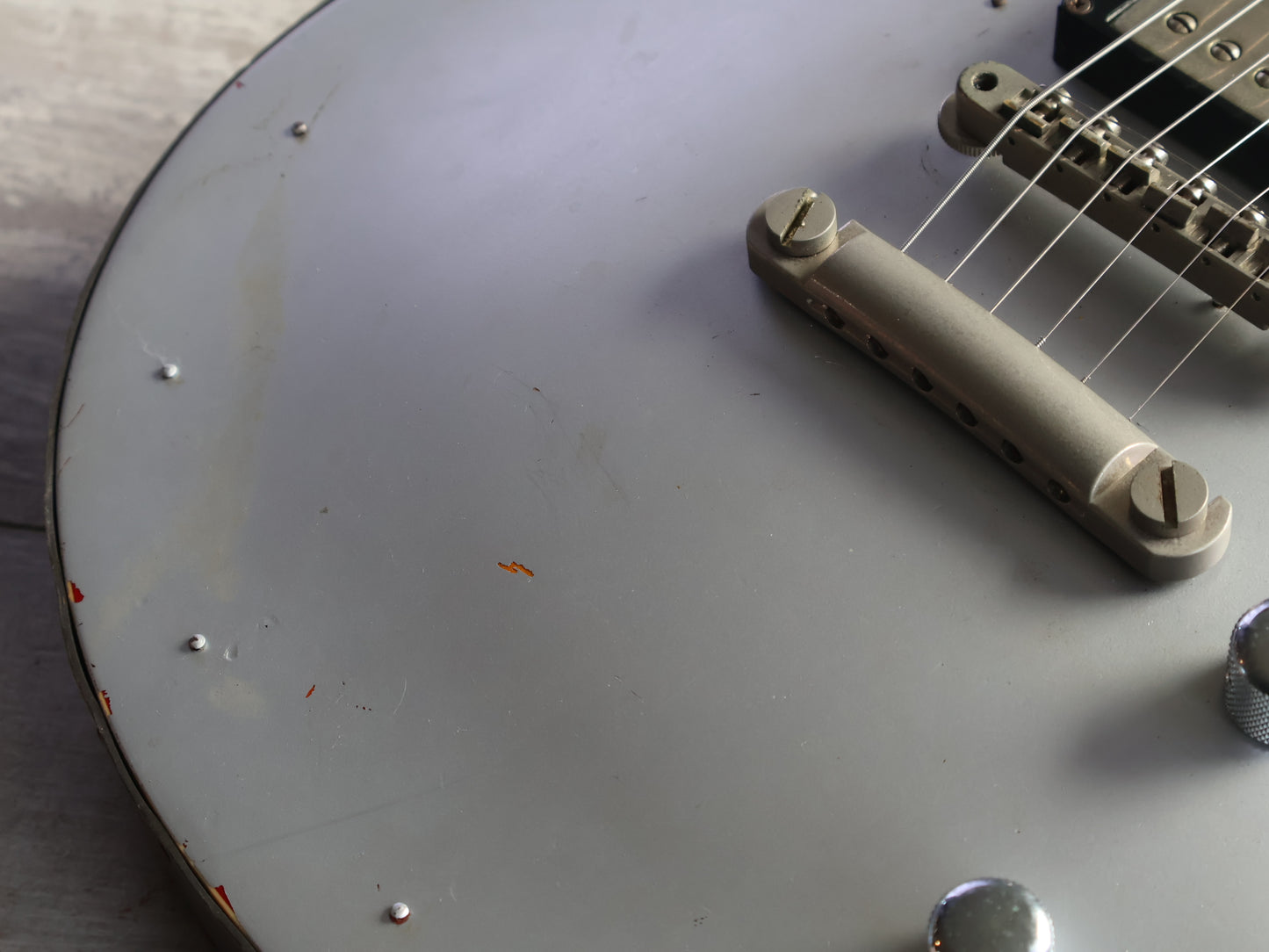 1983 Burny RLG-50 Super Grade Les Paul Standard (Steampunk Silver)
