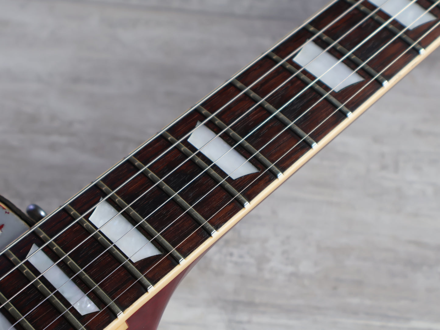 1983 Burny RLG-50 Super Grade Les Paul Standard (Steampunk Silver)