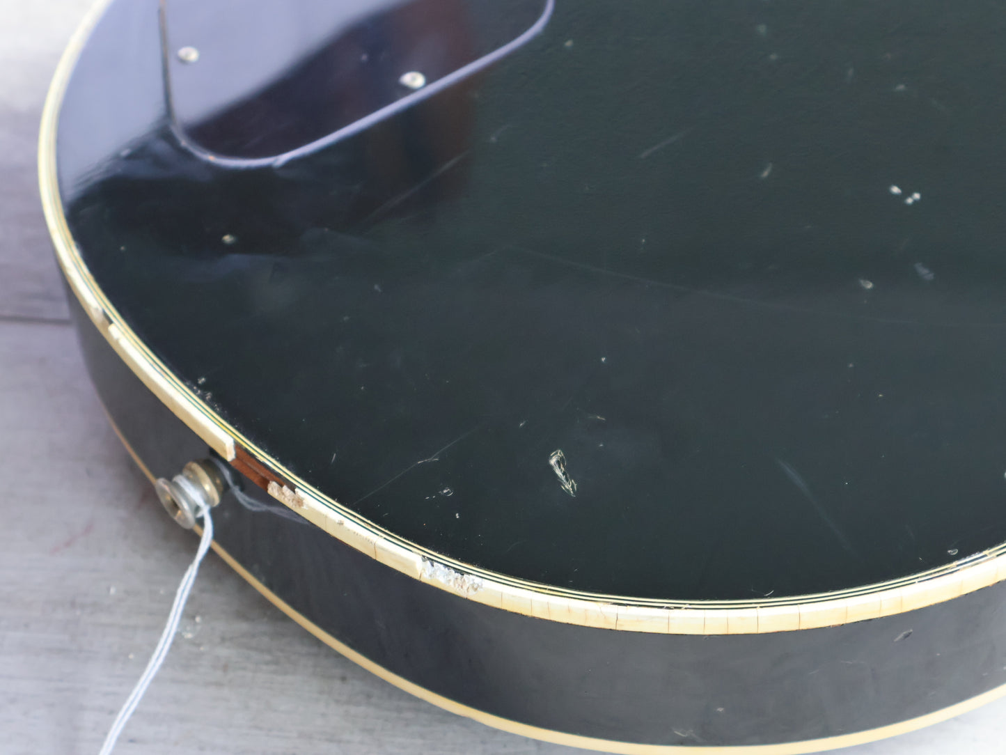 1976 Aria Pro II Japan LC-500 Les Paul Custom (Ebony)