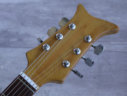 1960's Teisco Japan EP-2T Hollowbody w/Tremolo (Transparent Red)