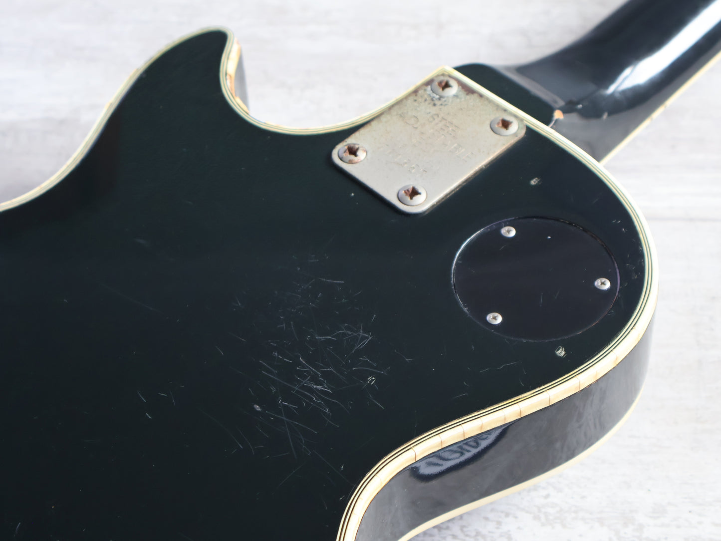 1976 Aria Pro II Japan LC-500 Les Paul Custom (Ebony)
