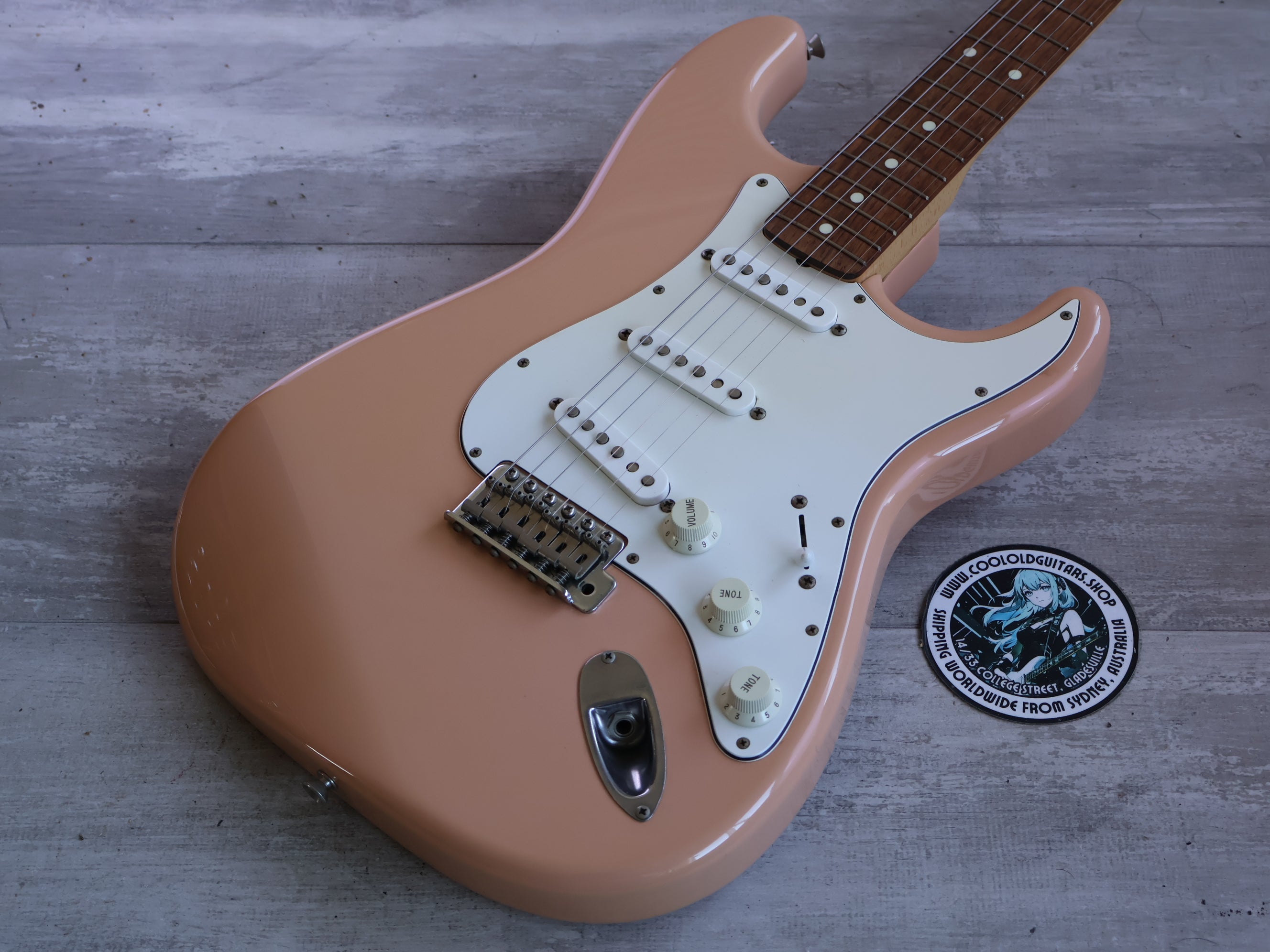 1994 Fender Japan ST-STD Stratocaster Standard (Shell Pink) – Cool