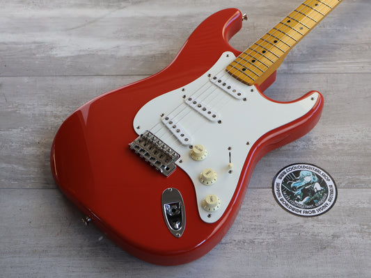 2010 Fender Japan ST57-US '57 Reissue Stratocaster w/USA Pickups (Fiesta Red)