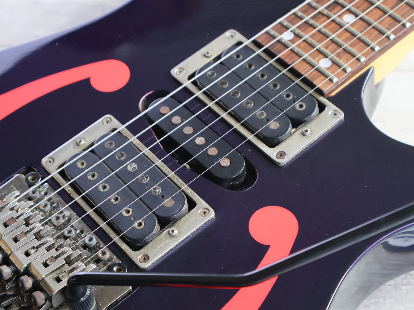 1999 Ibanez Japan PGM30 Paul Gilbert Signature Model (Jewel Blue)