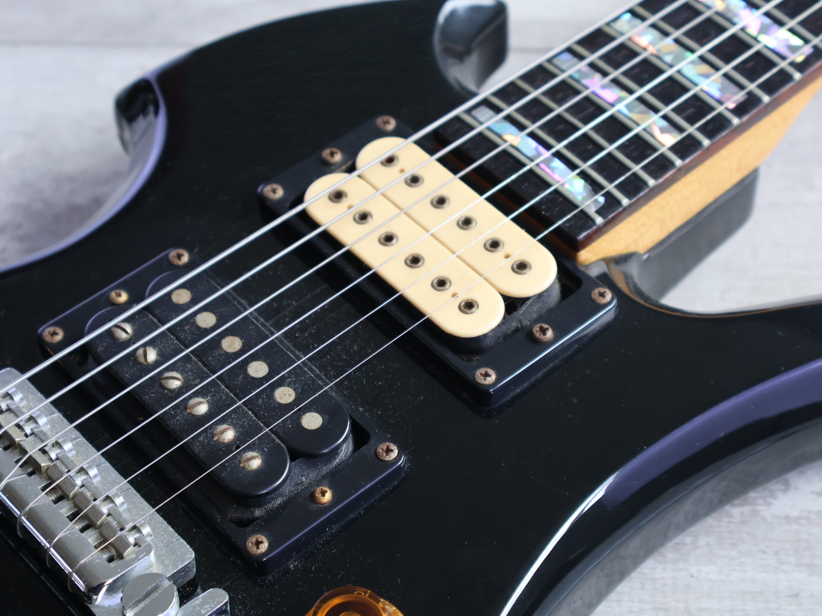 1990's Fernandes MG-1x Mini Mockingbird (Black) – Cool Old Guitars