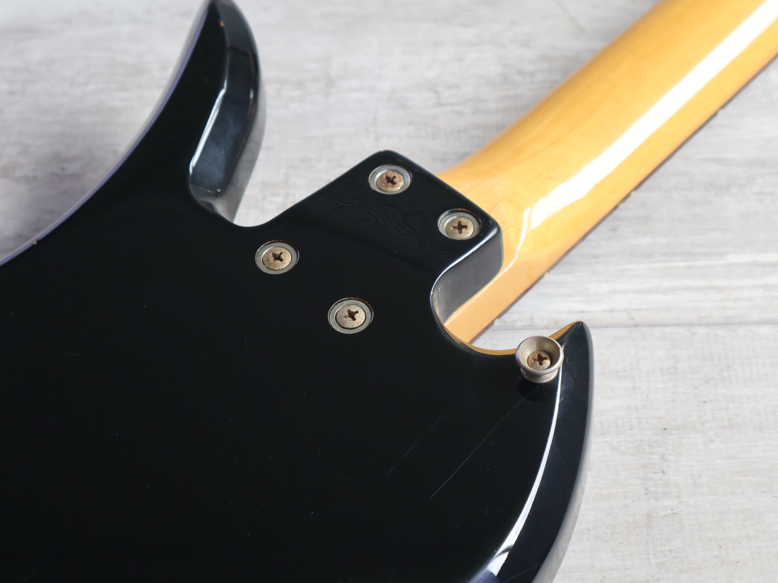 1990's Fernandes MG-1x Mini Mockingbird (Black) – Cool Old Guitars