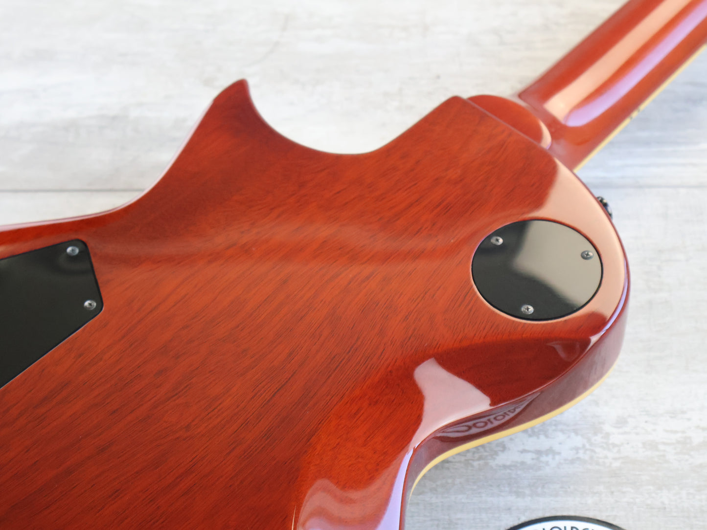 2011 Edwards (by ESP Japan) E-MA-105SD/QM Eclipse Single Cutaway (Black Cherry)