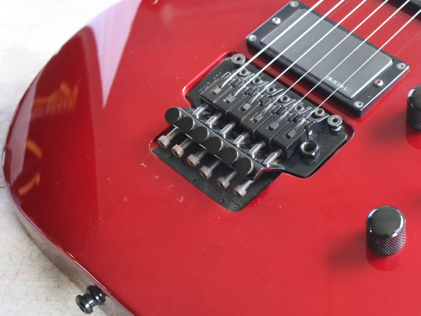 2007 Jackson Stars Japan DK-BN01 Dinky w/EMG's (Dark Metallic Red)