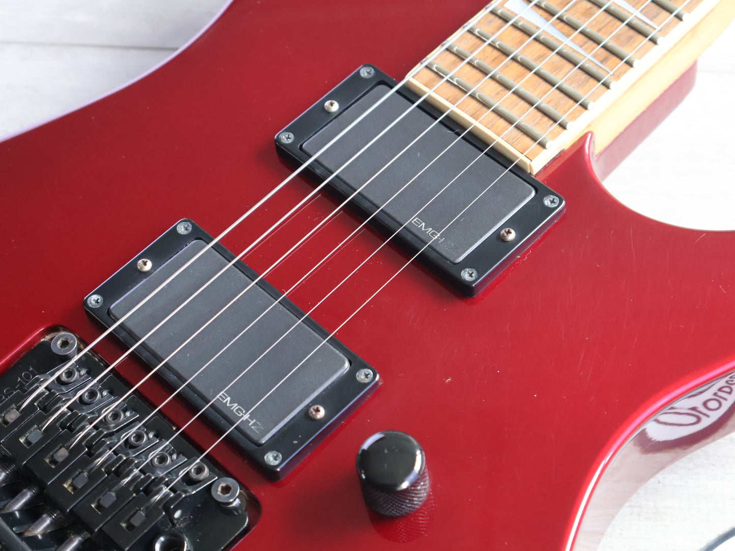2007 Jackson Stars Japan DK-BN01 Dinky w/EMG's (Dark Metallic Red)