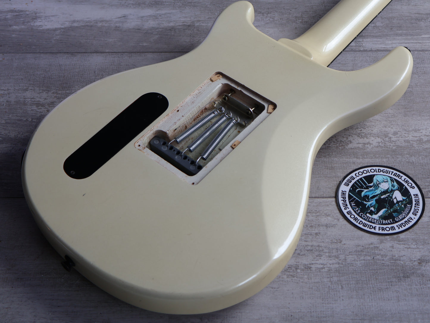 2000's Greco GPH-60 PRS Style Guitar (Metallic Pearl White)