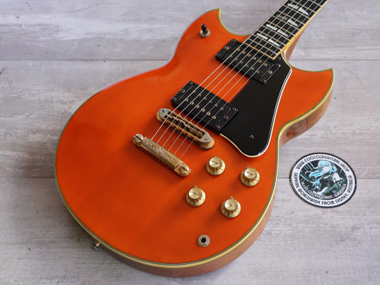 1979 Yamaha Japan SG-2000 Neckthrough Double Cutaway (Transparent Orange)