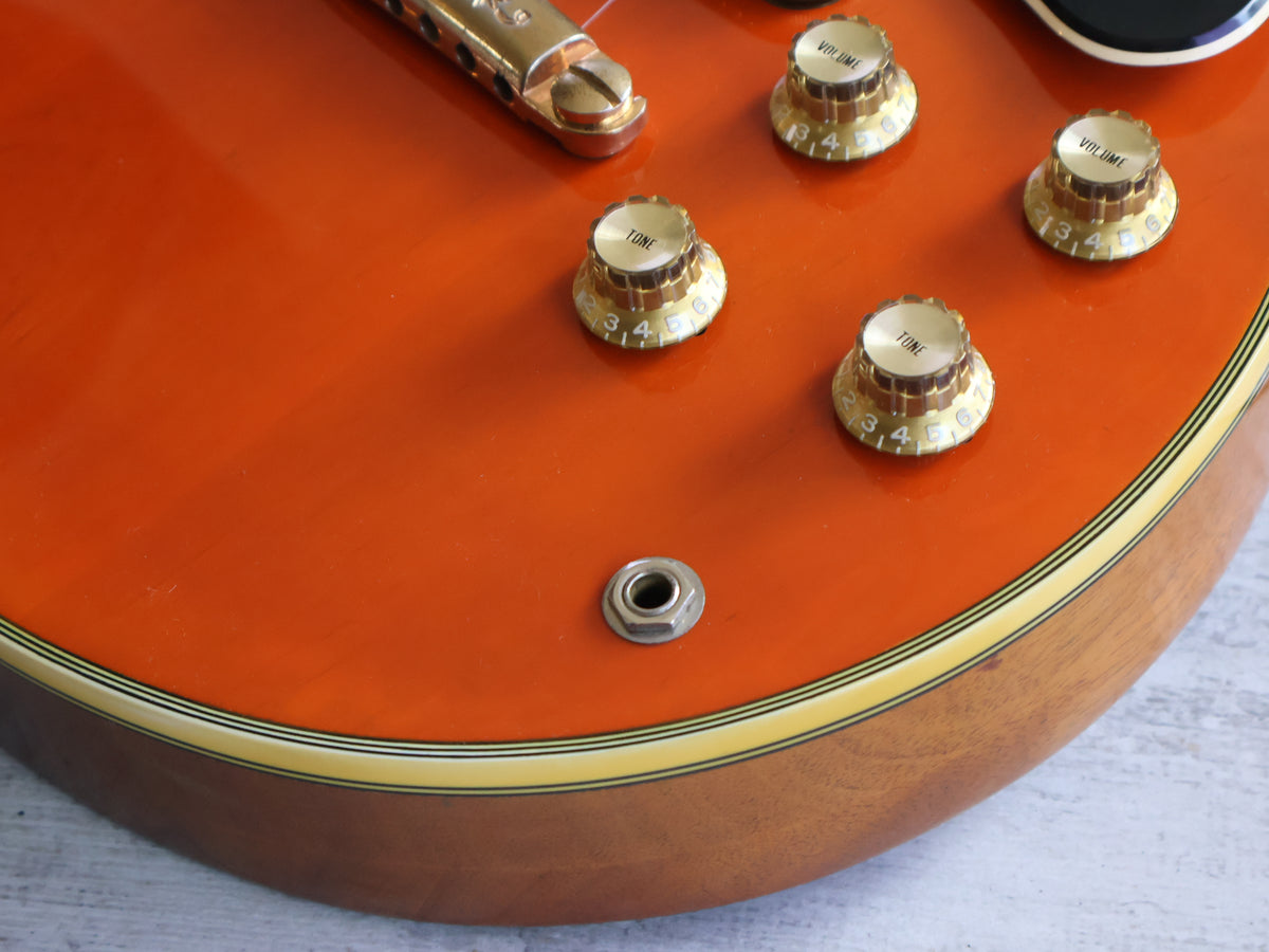 1979 Yamaha Japan SG-2000 Neckthrough Double Cutaway (Transparent Orange)