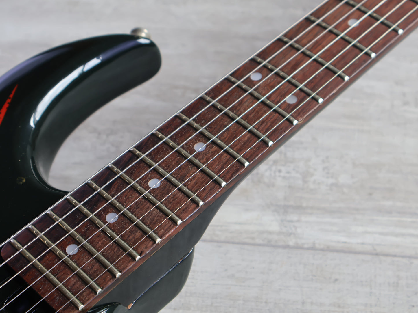 1982 Aria Pro II Japan RS INAZUMA-V (Black/Red)