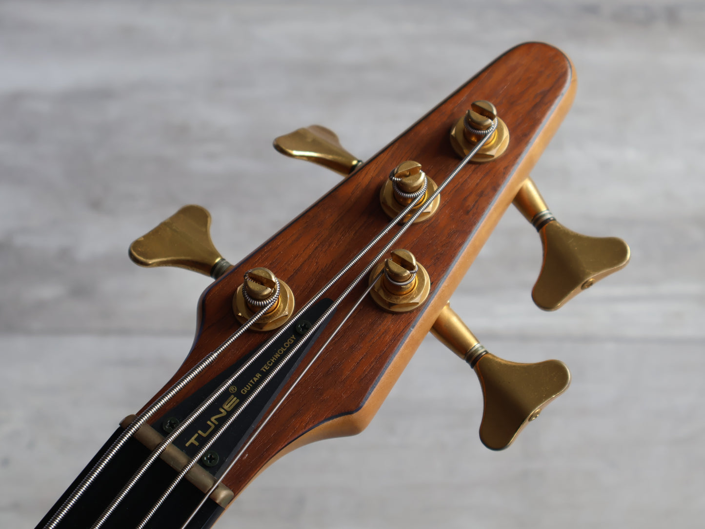1980's TUNE "Bass Maniac" Japan TBC-4  25-Fret Bass Guitar (Natural Stain)