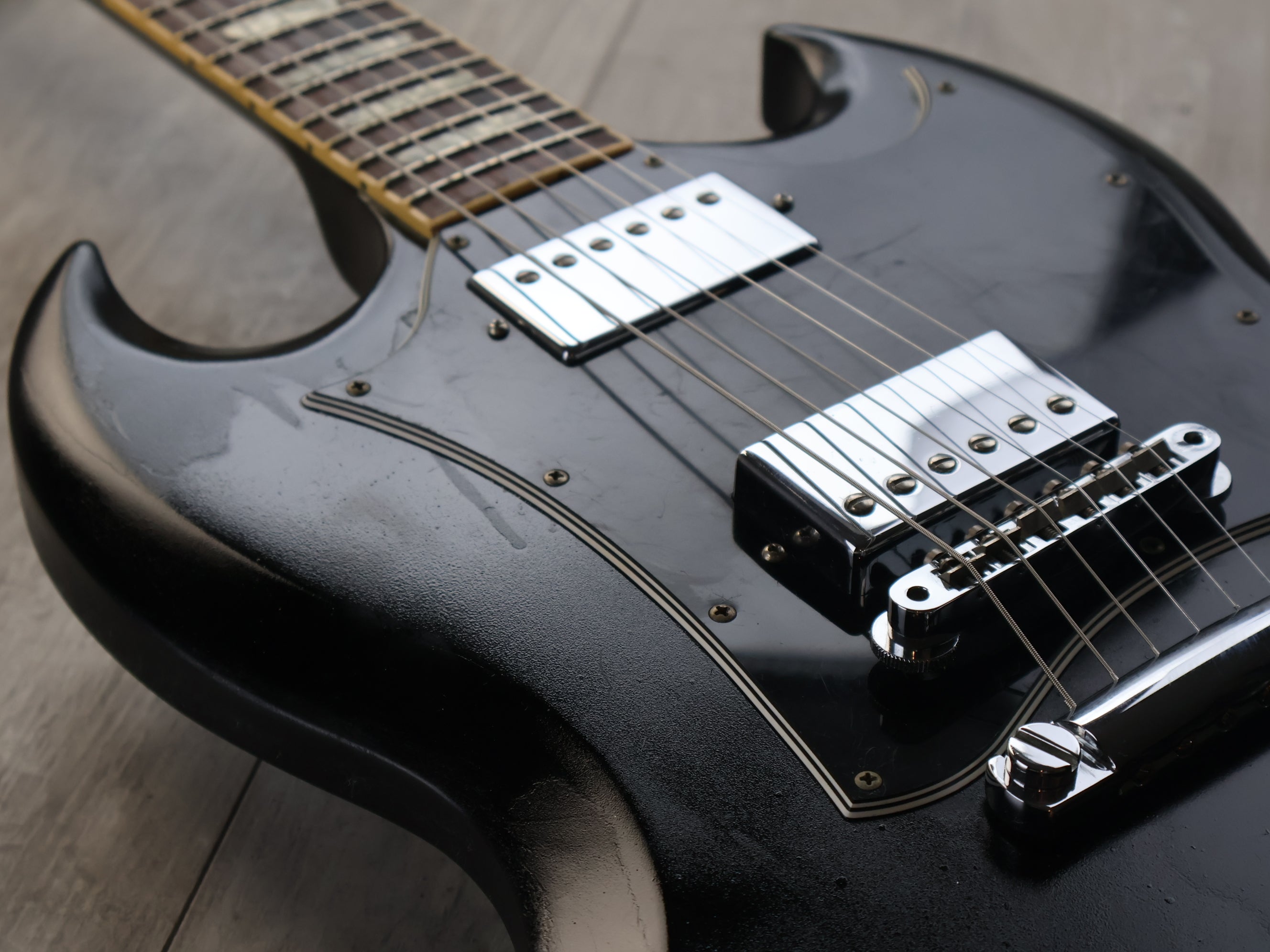 1996 Gibson USA SG Standard Double Cutaway (Black) – Cool Old Guitars