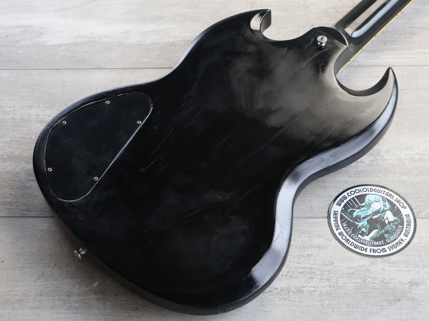 1996 Gibson USA SG Standard Double Cutaway (Black)