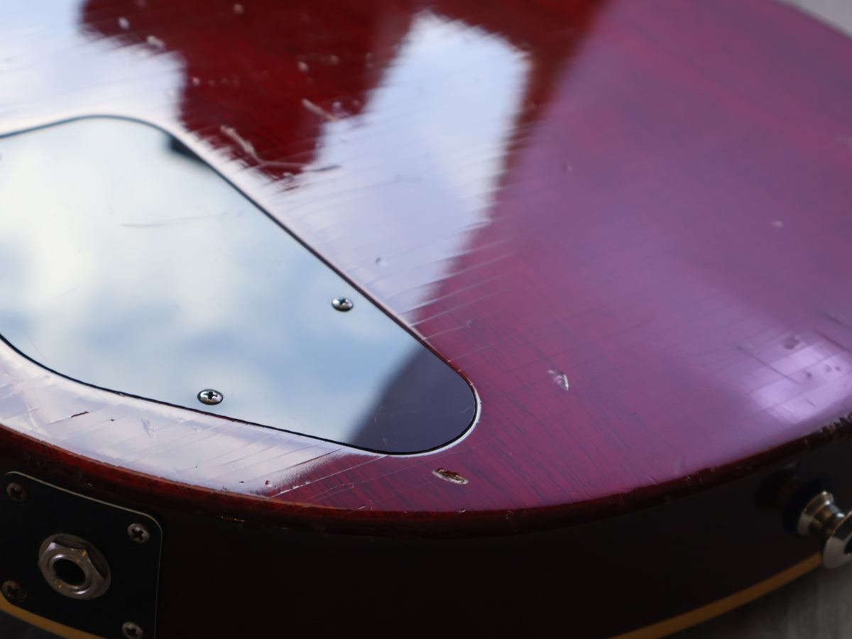 2019 Gibson Custom Les Paul Special Double Cut Figured Maple Top (Bourbon Burst)