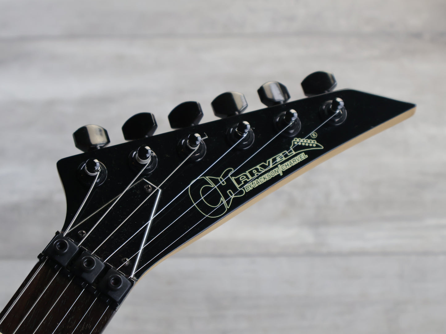 1991 Charvel Jackson CKL-068 Kelly Explorer (Black)