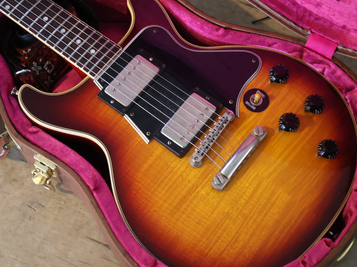 2019 Gibson Custom Les Paul Special Double Cut Figured Maple Top (Bourbon Burst)