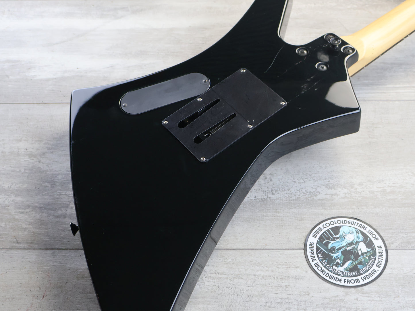 1991 Charvel Jackson CKL-068 Kelly Explorer (Black)