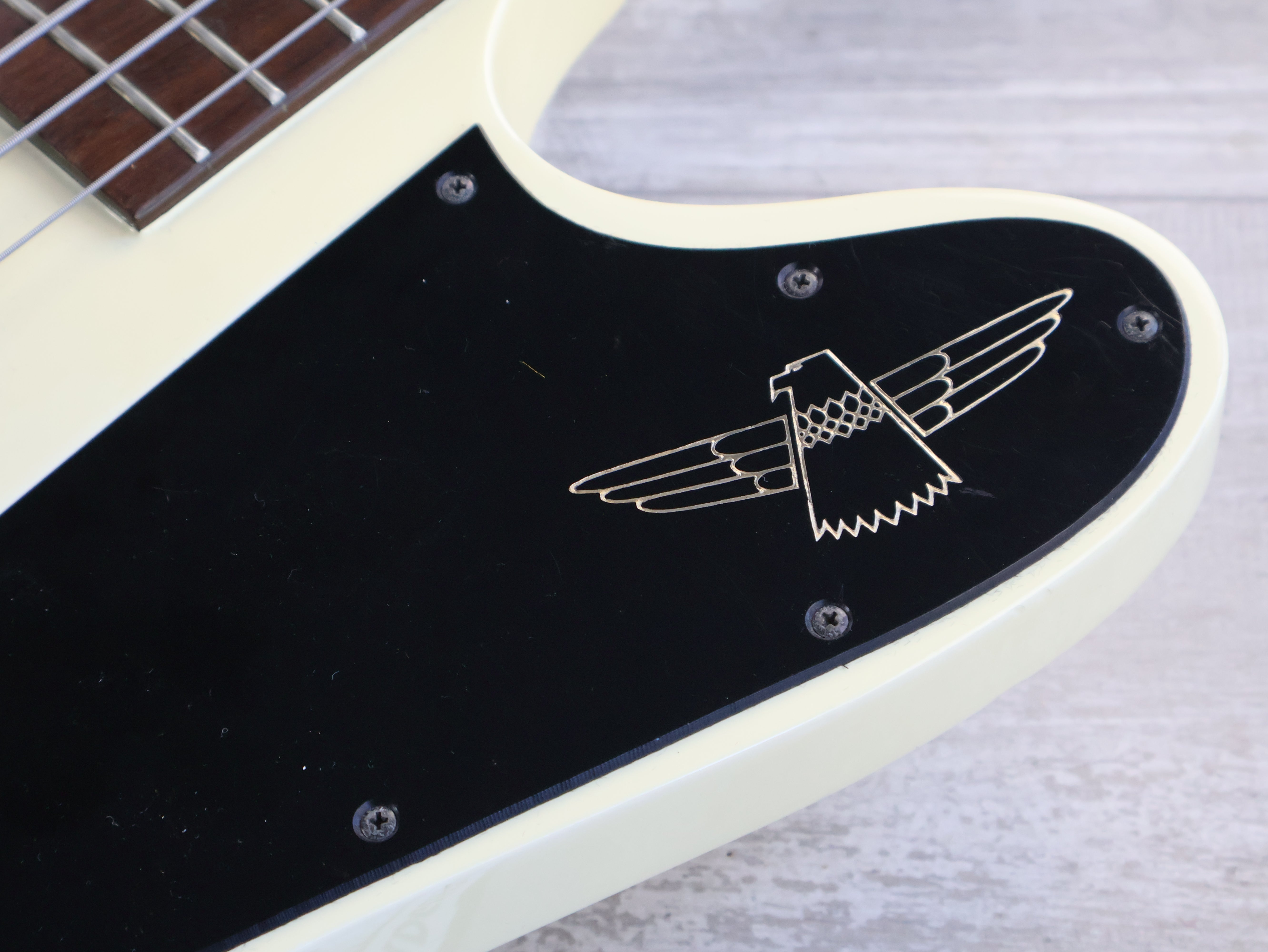 1990 Greco Japan TB-70 Thunderbird Bass (White) – Cool Old Guitars