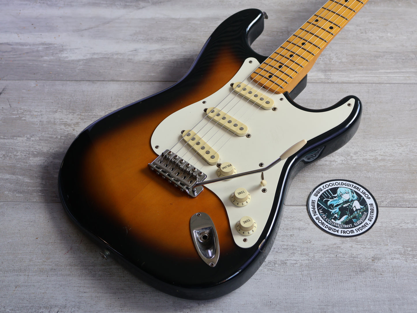 1993 Fender Japan ST54 '54 Reissue Stratocaster (Brown Sunburst)