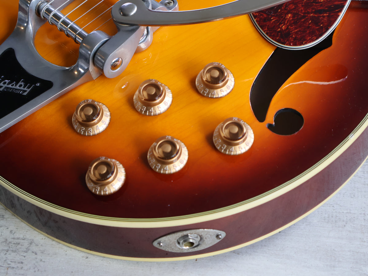 2014 Eastwood Airline H78 Semi Hollowbody w/Goldfoils (Honeyburst)