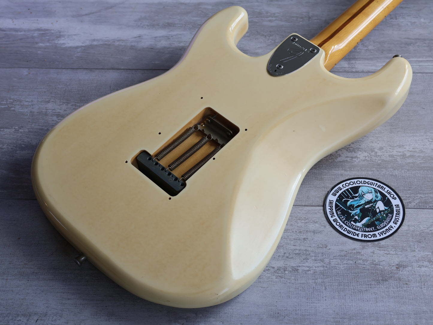 1986 Fender Japan ST72-70SC Scalloped Yngwie Malmsteen Stratocaster (Aged White)