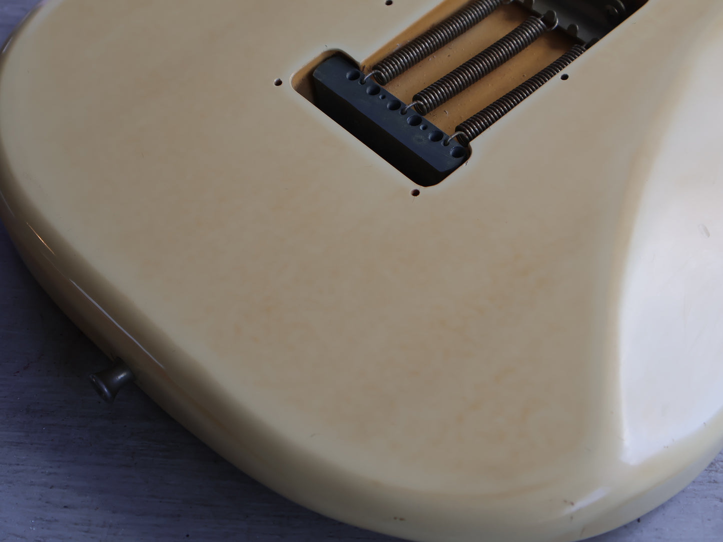 1986 Fender Japan ST72-70SC Scalloped Yngwie Malmsteen Stratocaster (Aged White)