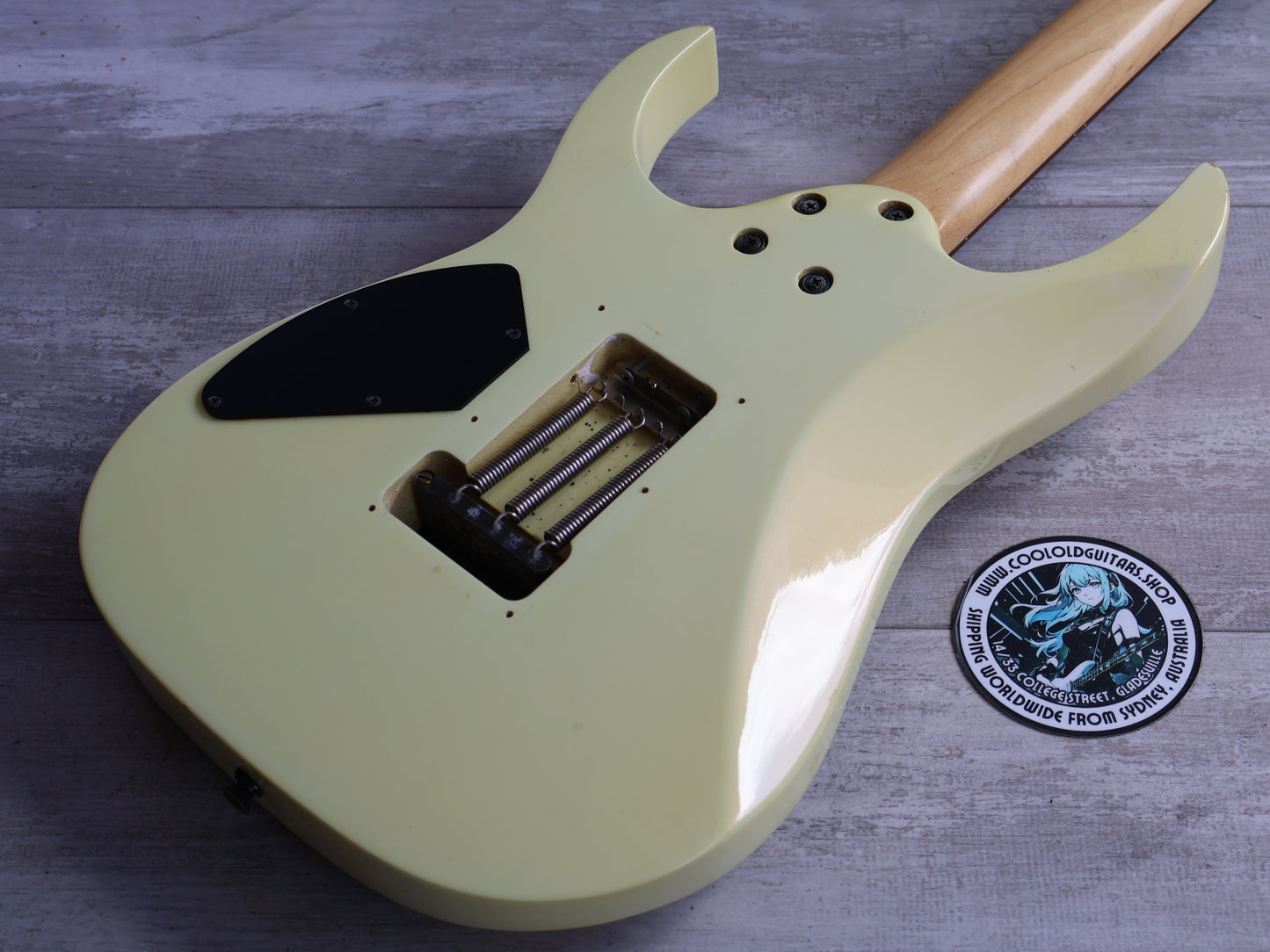 1997 Ibanez Japan RG390DX HSH Superstrat (Pearl White)