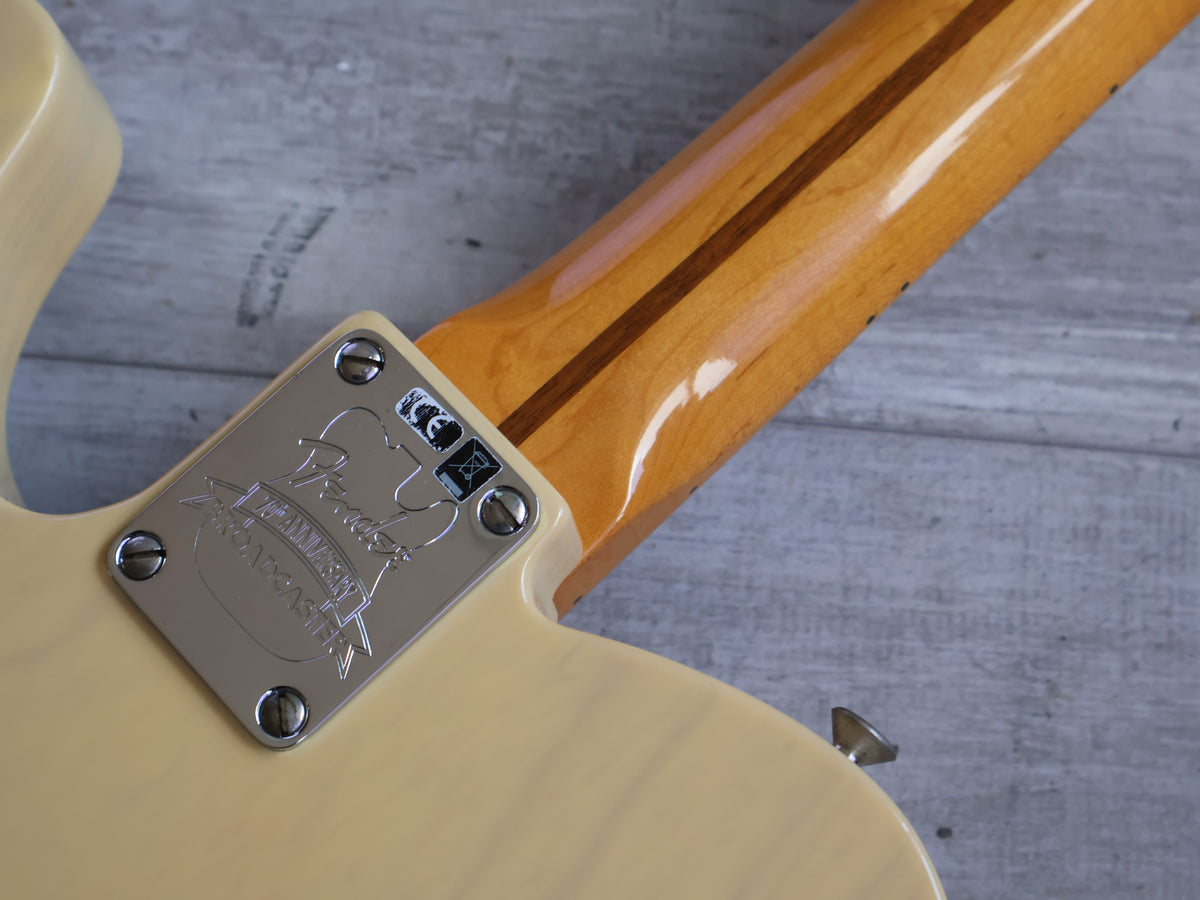 2019 Fender USA 70th Anniversary Broadcaster (Transparent Blonde)