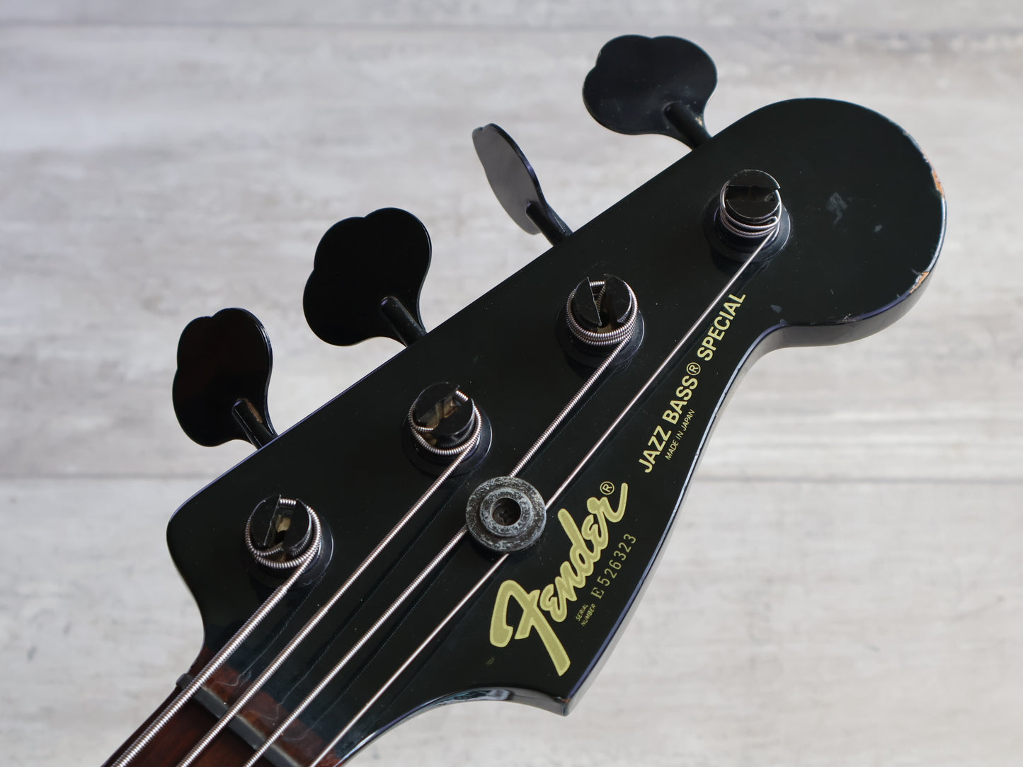 1985 Fender Japan "Jazz Bass Special" Duff McKagen Bass (Aged White)