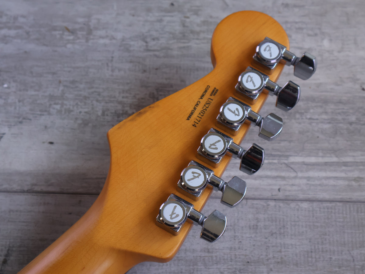 2025 Fender American Ultra Luxe Vintage '60s Stratocaster HSS (Fiesta Red)