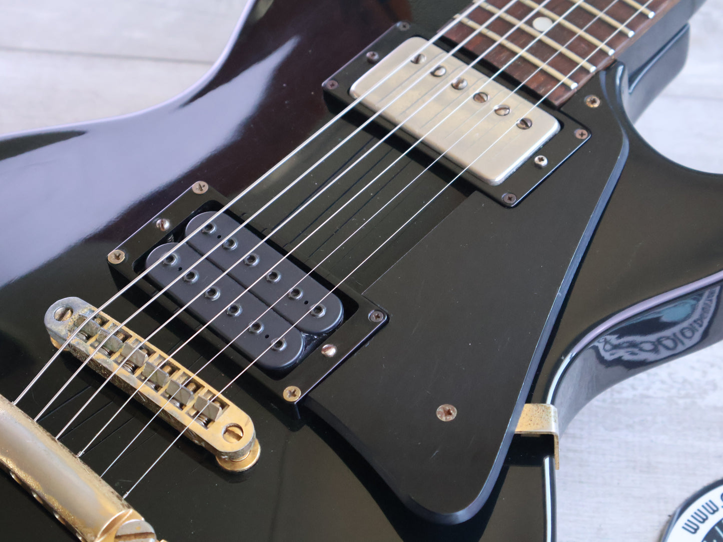 1977 Ibanez Japan "Moonlight Special" Deluxe 59'er Les Paul (Black)
