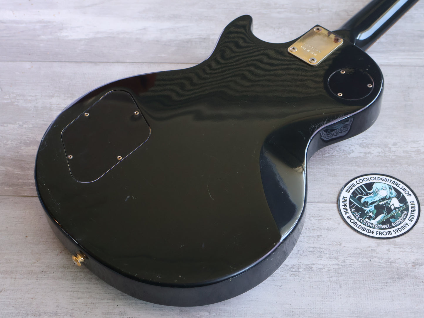 1977 Ibanez Japan "Moonlight Special" Deluxe 59'er Les Paul (Black)