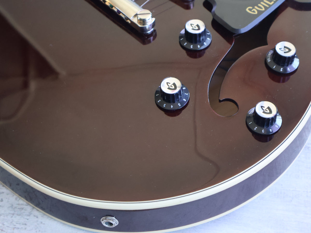 2020 Guild Starfire I DC Double Cutaway Semi Hollowbody (Vintage Walnut)