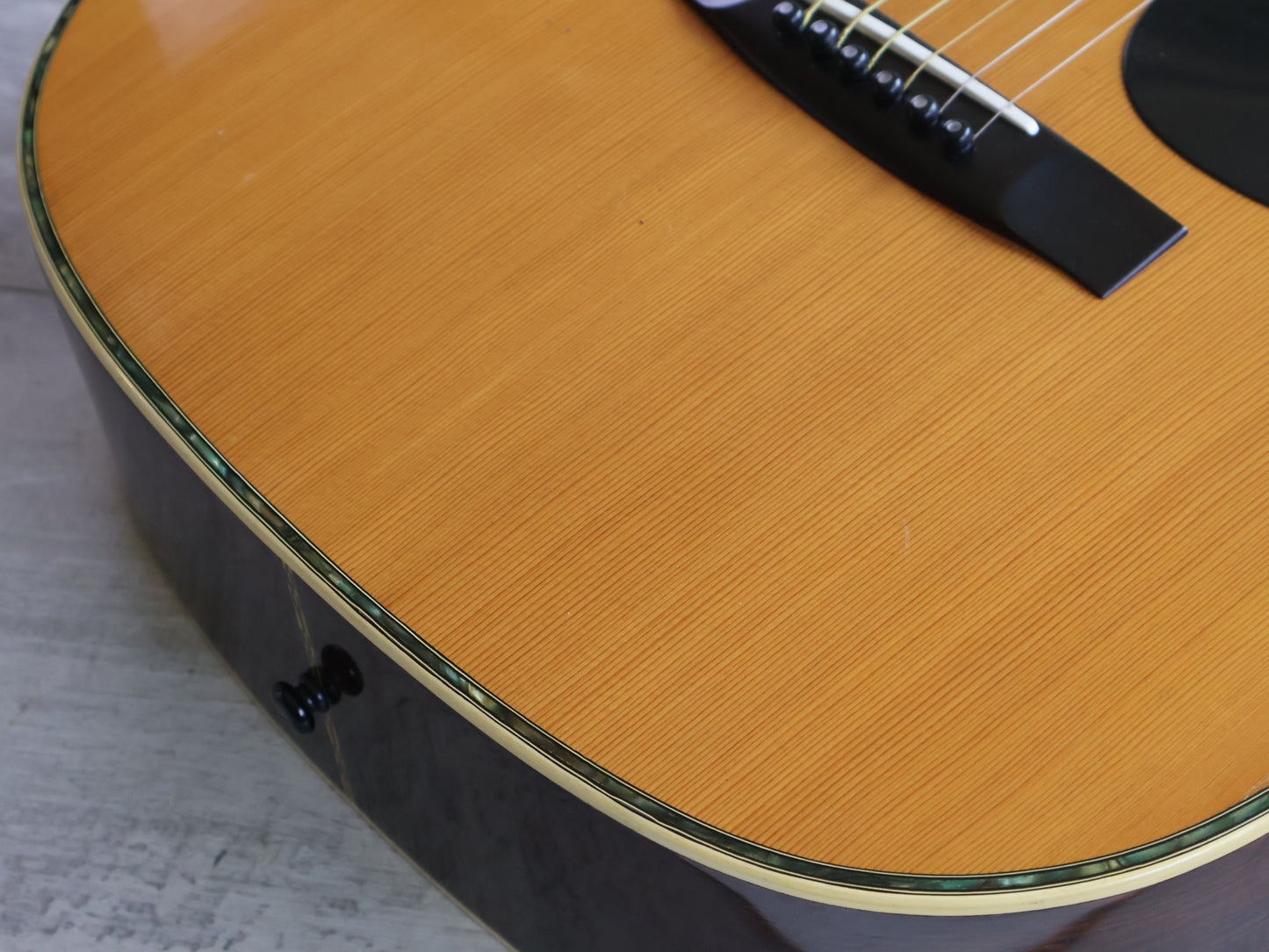 1980's Morris F-20 Japanese Vintage Acoustic Guitar (Natural)